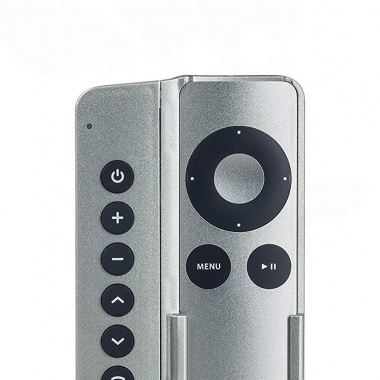 Universal Remote Attachment for Apple TV Gen 2-3 Silver Remote